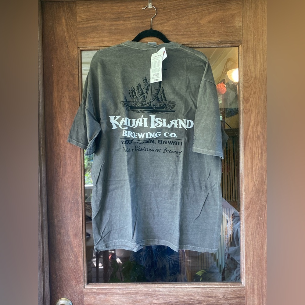 Kauai Island Brewing Co. “Crater Dyed” Shirt. NWT